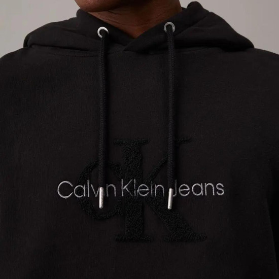 Calvin Klein Ανδρικό φούτερ Chenille Monologo Hoodie